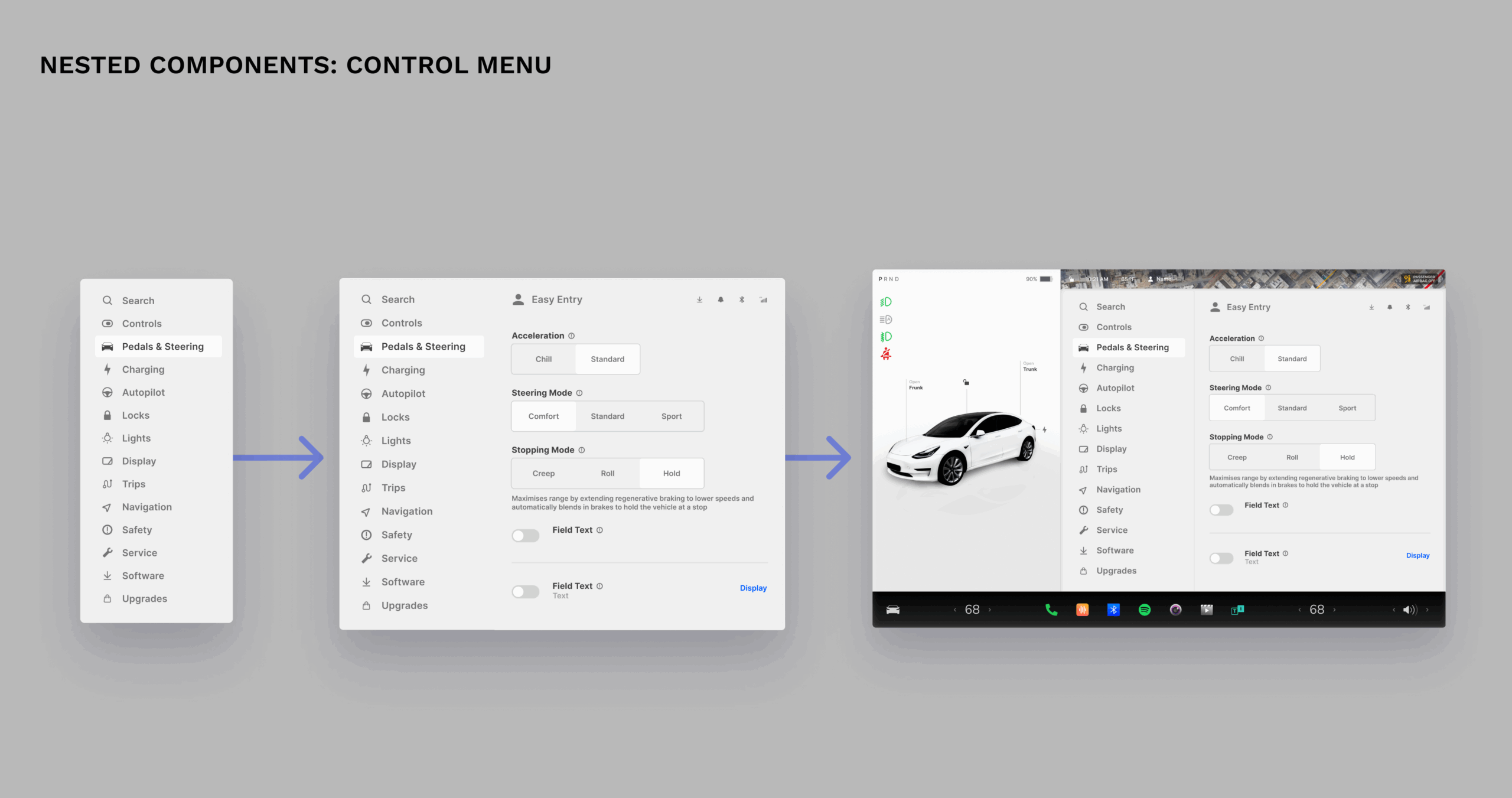 nested components – navigation